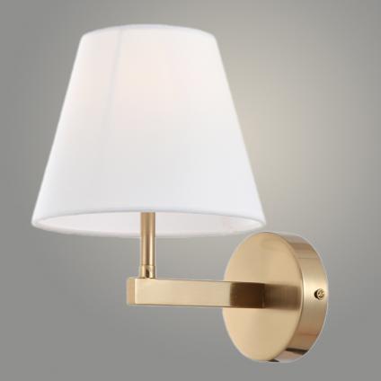 Бра 15713/1W ANB бронза/белый абажур 1x30W G9 h240, STR24